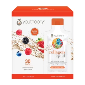 Youtheory Collagen Liquid 5,000mg Hydrolyzed Collagen x 30